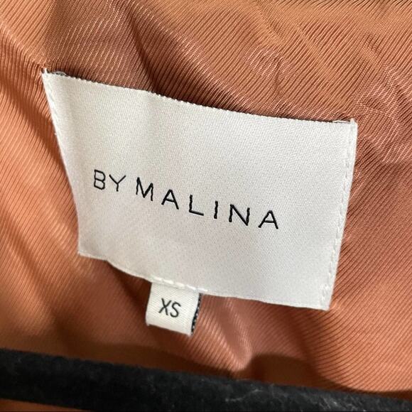 BY MALINA Holly Jacket Multi Check Plaid Wool Shacket - Picture 10 of 11